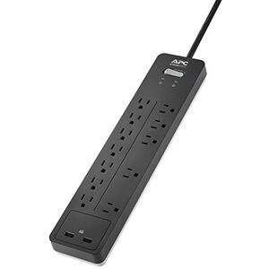 Apc PH12U2 Apc Home Office Surgearrest 12 Outlets With 2 Usb Charging 
