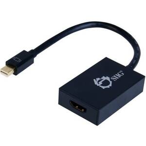 Siig CB-DP1N11-S1 Cable Cb-dp1n11-s1 Convert Minidp To Hdmi 4k Adapter