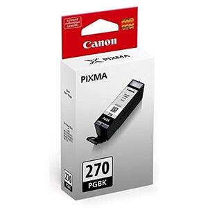 Original Canon 0373C001 Pgi-270 Ink Cartridge - Inkjet - Pigment Black