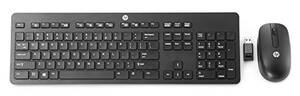 Hp T6L04UT#ABA Hp Slim Wireless Keyboard And Mouse - Usb Wireless Rf E