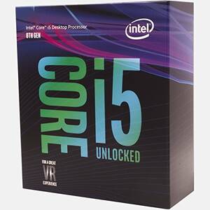 Intel BX80684I58600K Cpu  Core I5-8600k Boxed 9m Cache 3.60ghz Lga 115