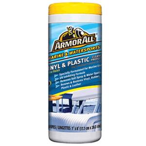 Armor 12824CASE Vinyl  Plastic Cleaner Protector Wipes - Case Of 6