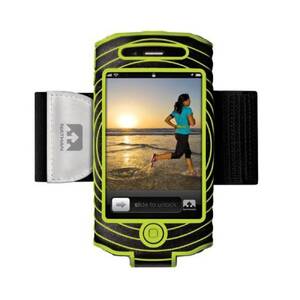 Nathan 4887NBE Sonic Boom Armband For Iphone 44s Blkgrn