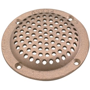 Perko 0086DP4PLB 4 Round Bronze Strainer Made In The Usa