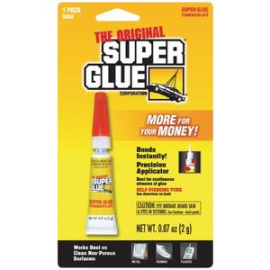 The SGH2-12 The Superglue(r) Sgh2-12 Super Glue Tube (single Pack)
