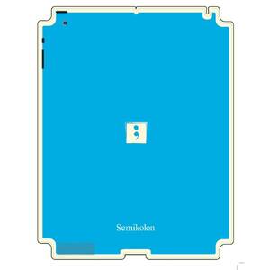 Semikolon 9930019 Removable Skin For Ipad 2 - Turquoise