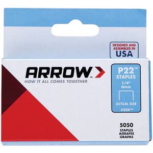 Arrow 224 (r)  Plier Staples, 5,000 Pk (1-4)