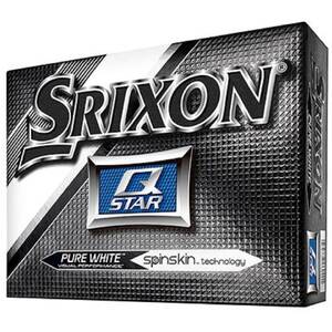 Srixon 10247628 Q-star Tour Golf Ball White-dozen