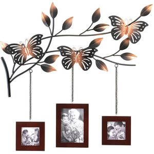 Accent 10015473 Butterfly Picture Frame Decor