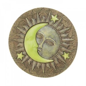 Summerfield 10017956 Sun And Moon Glowing Stepping Stone