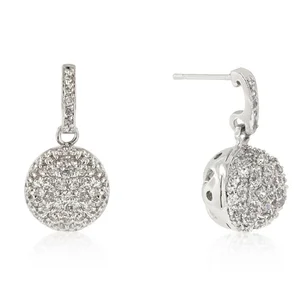 Icon J4524 Crystal Ball Dangle Earrings E50085r-c01