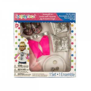 Bulk KL15630 Glitter Doll Accessory Gift Set Ch122
