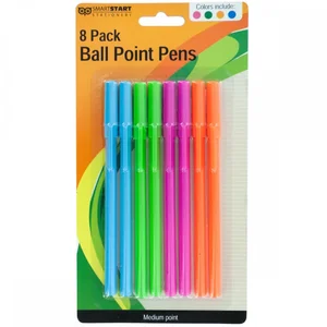 Bulk KL17025 Colored Ball Point Pens Set Or408