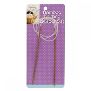 Bulk KL17251 Circular Bamboo Knitting Needle Set Os350