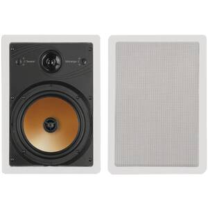 Bic RA2116 America 8quot; 3-way Acoustech Series In-wall Speakers Ht8w