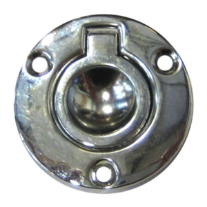 Perko 1232DP2CHR Round Flush Ring Pull - 2