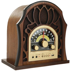 Pyle PUNP37BT Home(r)  Vintage-style Radio System With Bluetooth(r)