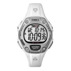 Timex T5K515 Ironmanreg; 30-lap Mid-size Watch - White