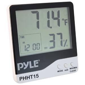 Pyle RA33484 Pro Indoor Digital Hygro-thermometer Pylphht15