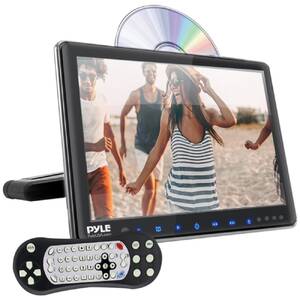 Pyle PLHRDVD904 (r)  9.4 Lcd Universal Headrest Monitor With Dvdcd Pla