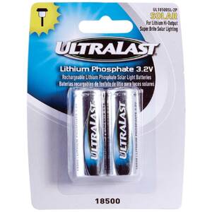 Ultralast UL18500SL-2P (r) Ul18500sl-2p Ul18500sl-2p 18500 Lithium Bat