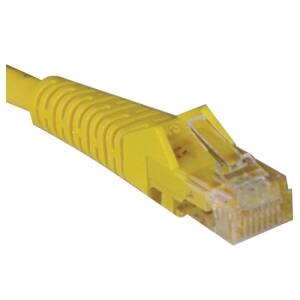 Tripp N001-010-YW , Patch Cable, Snagless Molded, Cat5e, 350mhz, Rj45 