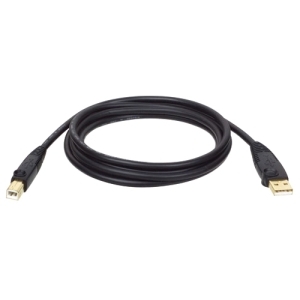 Tripp U022-010-R , Usb 2.0 Hi-speed Ab Cable, Mm, 10ft, Retail Packagi