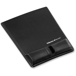 Fellowes 9184001 Mouse Padwrist Rest, Wmicroban, Graphite