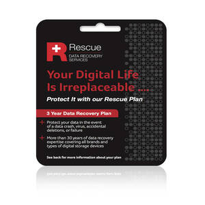 Rescue STZZ759 Data Recovery Services, 3 Year Plan, All Storage Device
