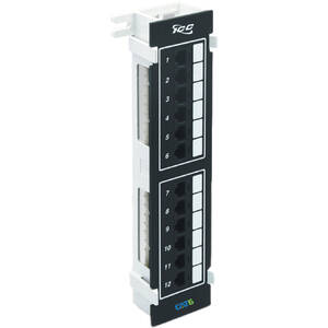 Cablesys ICC-ICMPP12V60 Icc Icc-icmpp12v60 Patch Panel, Vertical, Cat 
