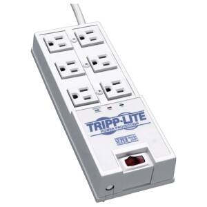 Tripp TR-6 , Surge Protector, 6 Outlet, 6ft Cord, 2420 Joule, 120v, 18