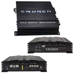 Crunch PXA12002 Amp 1200 Watt 2 Channel Amplifier