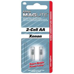Maglite LM2A001 Replacement Lamps For 2-cell Aa Mini Flashlight, 2-pac