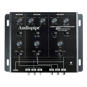 Audiopipe XV3V15BP 3 Way Active Crossover With Bandpass Filter