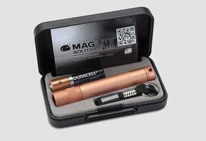 Maglite J3ASV2 1 Cell Aaa  Solitaire Led Flashlight Rose Gold
