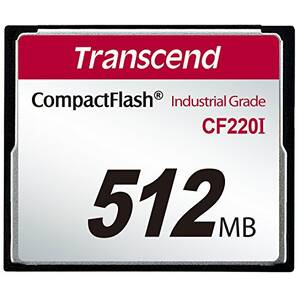Transcend TS512MCF220I 512mbindustrialcompactflashcard(udma5),widetemp