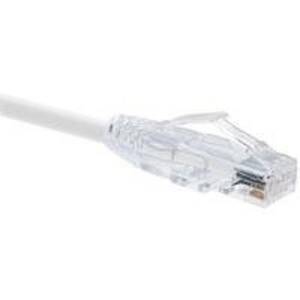Unirise 10247 Clearfit Cat6 Patch Cable, White, Snagless, 6ft
