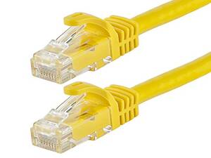 Monoprice 11255 Flexboot Cat5e 24awg Utp Ethernet Network Patch Cable,