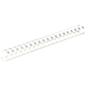 Fellowes 52419 Binding Combs Plastic - White 1 Inch 50p