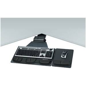 Fellowes 8035901 Professional Series Corner Executive Keyboard Tray - 
