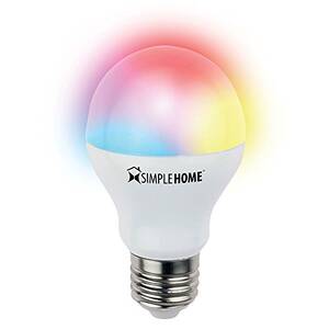 Jem XLB7-1002-WHT Simplehome Wifi Multicolr Smart Led Bulb