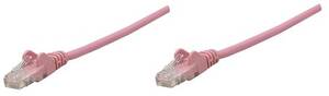 Intellinet 392822 50 Ft Pink Cat6 Snagless Patch Cable