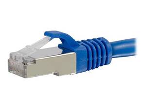 C2g 00793 3ft Cat6 Ethernet Cable - Snagless Shielded (stp) - Blue - P