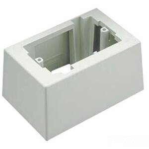 Panduit JB1DIW-A Pan-way Low Voltage Surface Mount Outlet Box