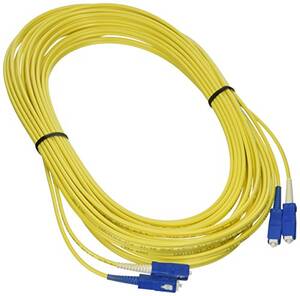C2g 14469 10m Sc-sc 9125 Os1 Duplex Single-mode Pvc Fiber Optic Cable 