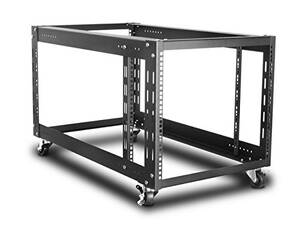 Istar WOS-990 Wos-990 - Open Frame Rack - Black