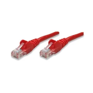 Intellinet 347457 Patch Cable Cat 5e Utp Red 1ft Snagless Boot