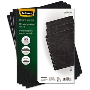Fellowes 52138 Expressionstrade; Grain Presentation Covers Oversize Bl
