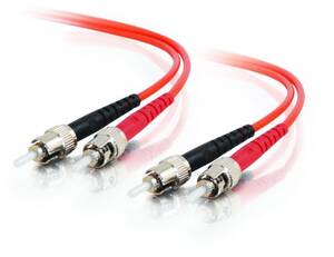 C2g 11101 20m St-st 50125 Om2 Duplex Multimode Fiber Optic Cable (taa 