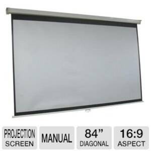 Inland 5350 Projection Screen84in 16:9